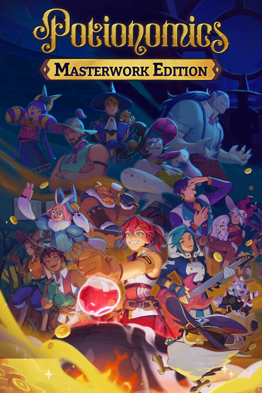 Potionomics [Masterwork Edition] box art for Xbox Series X
